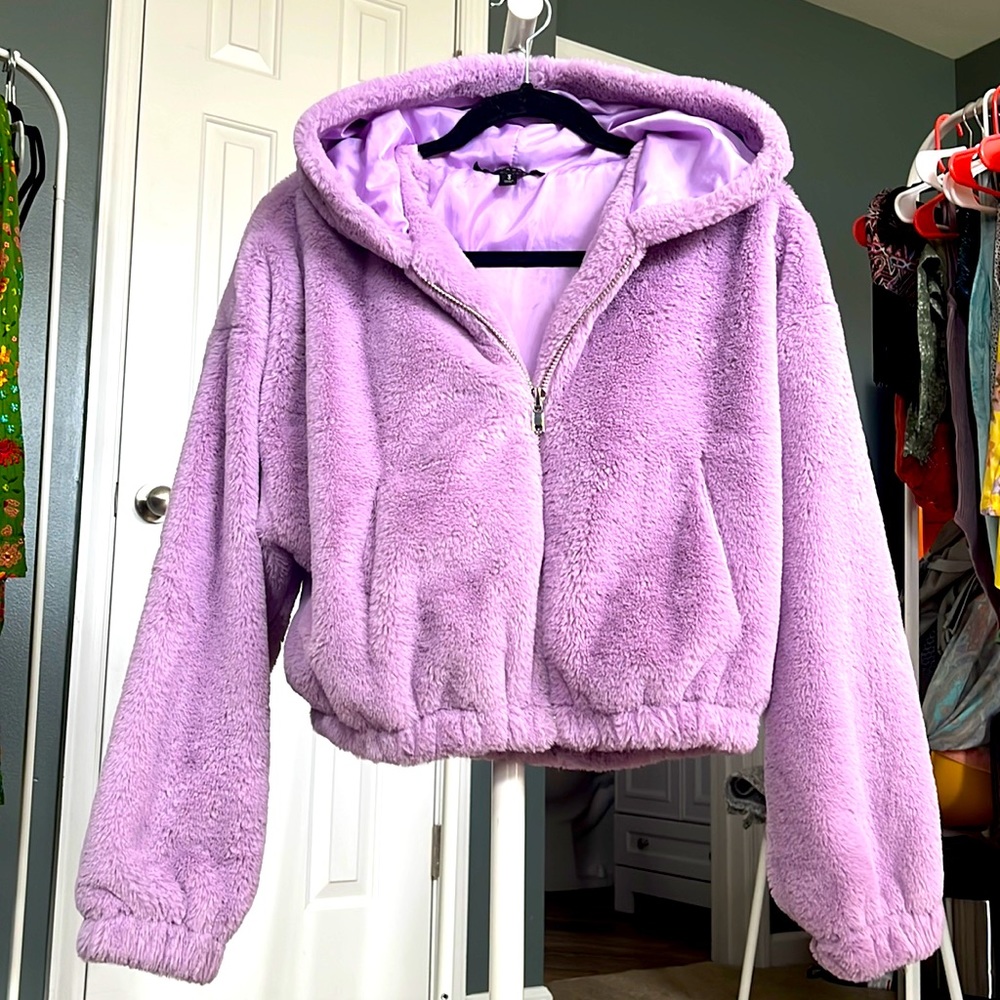 Plush Purple Jacket
